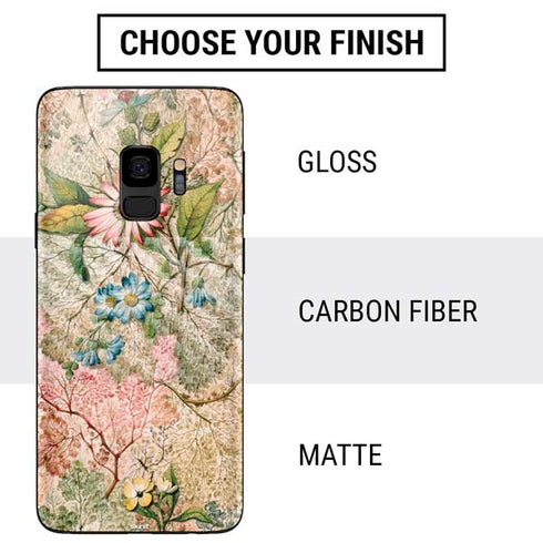 William Kilburn Marbled Paper Galaxy S9 Skin